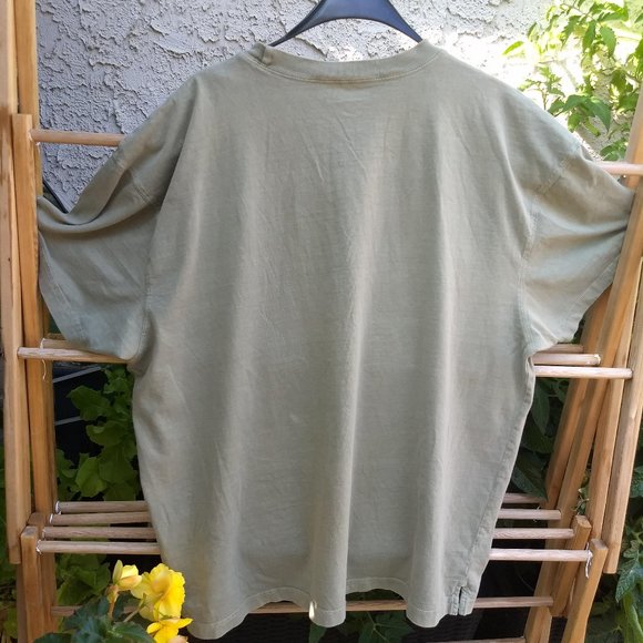 Woolrich light army green olive cotton short sleeve tshirt 🎈HOST PICK🎈 - Picture 2 of 8